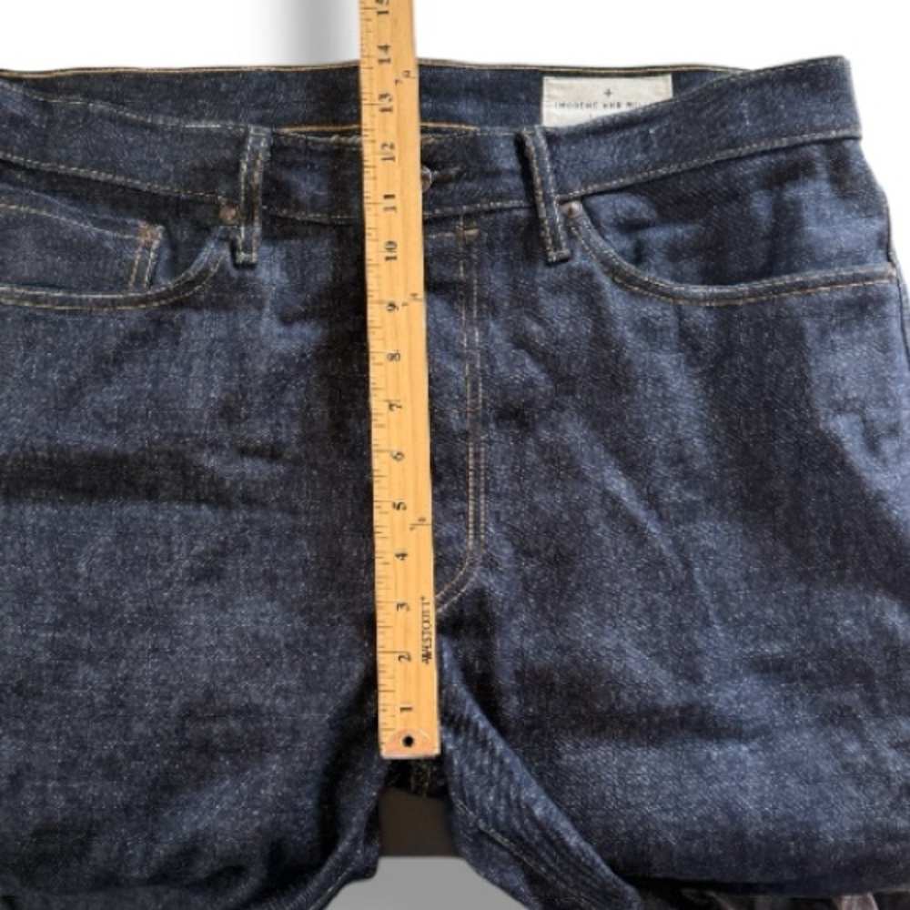 Imogene + Willie Willie Indigo Selvage Jeans Rinse Size 36 - Picture 5 of 12